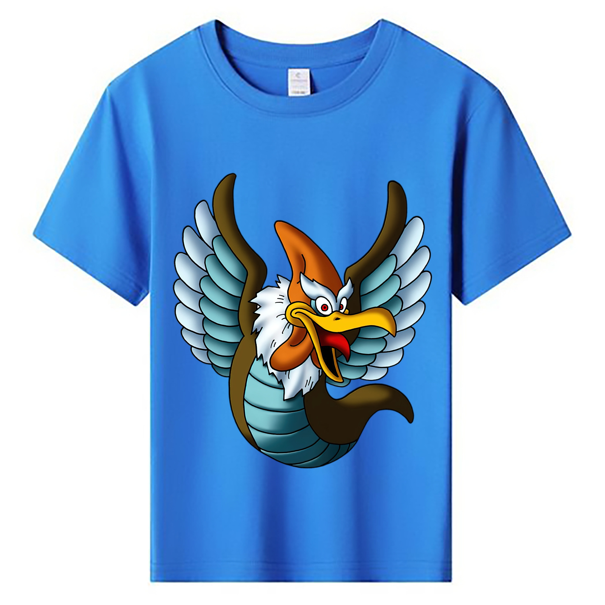 （画像用） ドラゴンクエスト Doragon Kuesuto Dragon Quest 綿100％キッズTシャツ（フロントプリント）